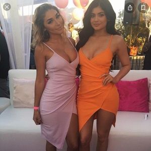 Sexy purple dress as seen on Kylie Jenner